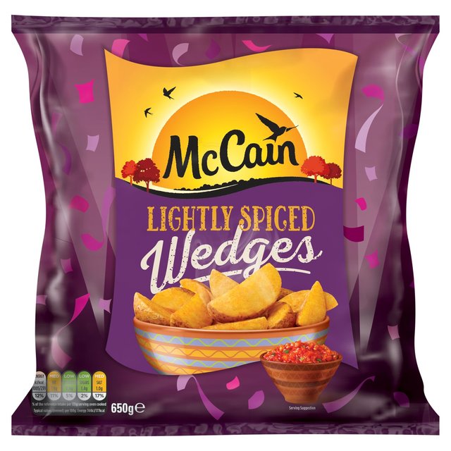 McCain Lightly Spiced Potato Wedges   650g GOODS M&S   