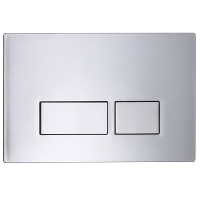 Costco UK Square Dual Flush Plate with Chrome Finish- Buy online at McGrocer