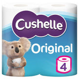 Cushelle Toilet Rolls   4 per pack GOODS M&S   