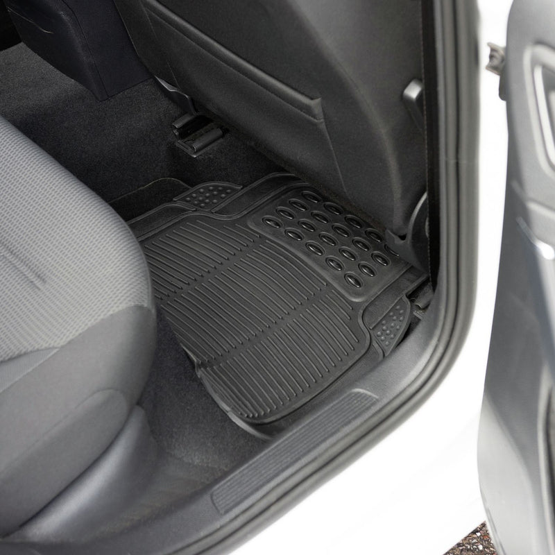 Streetwize heavy-duty rubber car mat set (British brand)