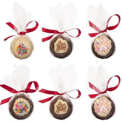 Costco UK Cocoba Belgische Schokoladen-Weihnachtskugeln 6 x 100g - Online bei McGrocer kaufen