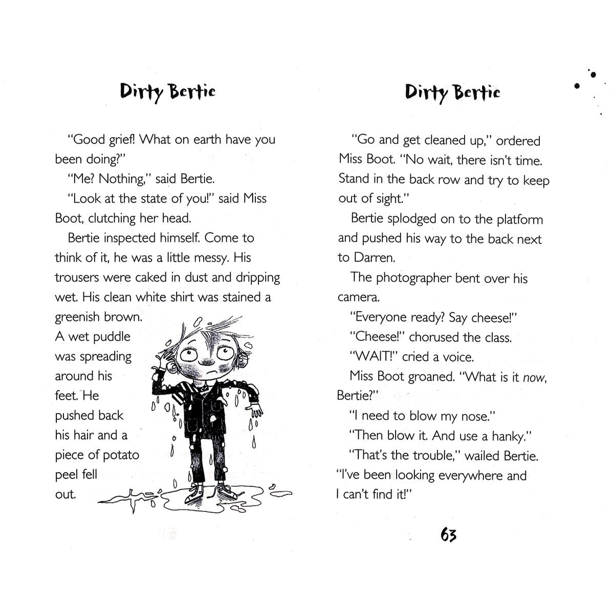 Dirty Bertie 6 book collection by Alan McDonald (British brand)