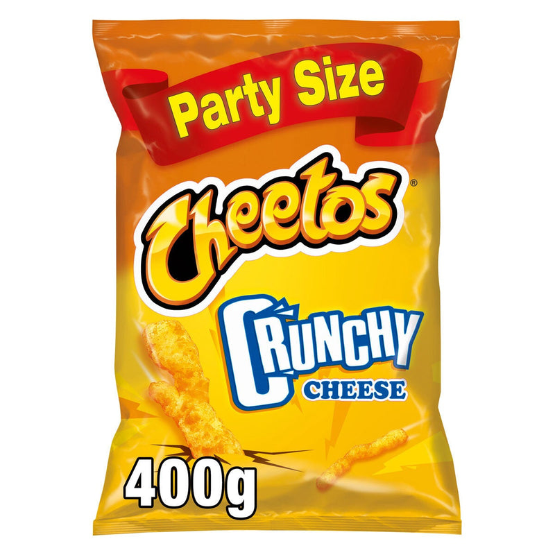 Cheetos Crunchy Cheese Corn snacks 2 x 400g - British product
