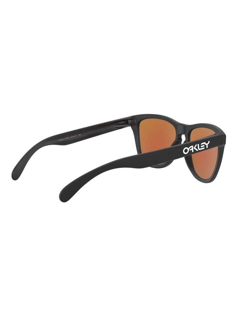 Oakley Frogskins Svarte solbriller med Prizm Fiolett glass, importert fra Storbritannia