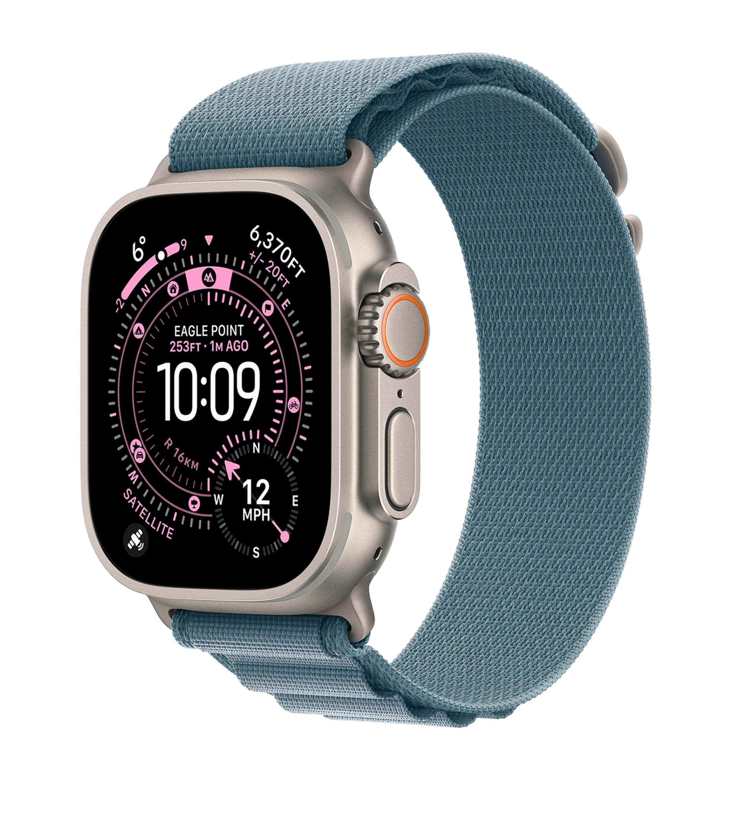 Apple Watch Ultra 3 Natural Light Blue Alpine Loop 49mm - British product