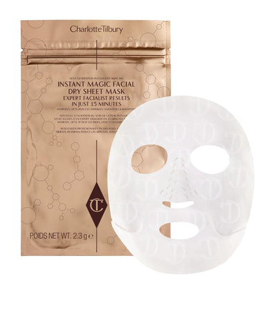 Harrods Charlotte Tilbury Instant Magic Facial Dry Sheet Mask 2.3g- Buy online at McGrocer