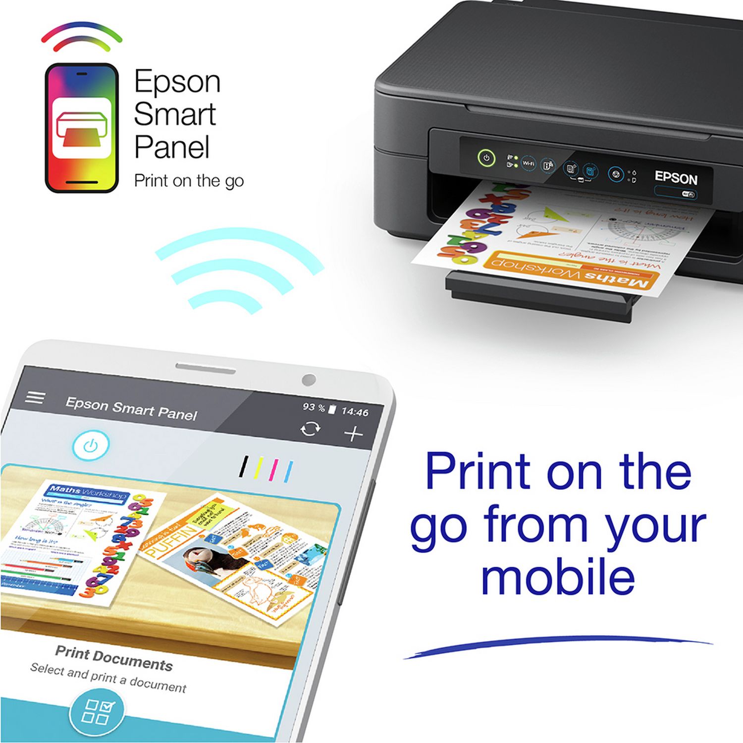 Epson XP-2205 inkjet printer compact all-in-one, UK version