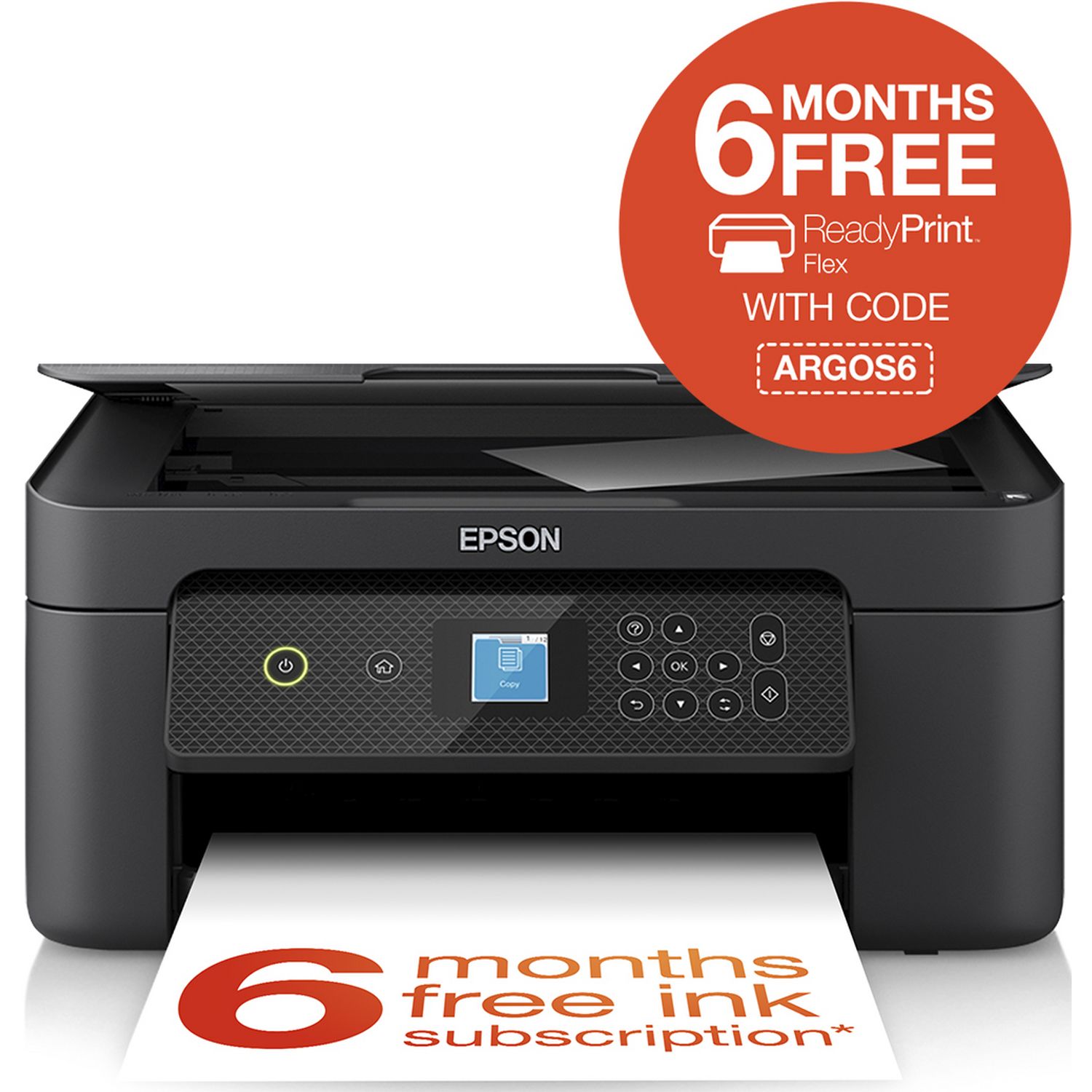 Epson XP-3200 multifunction inkjet printer (British brand)