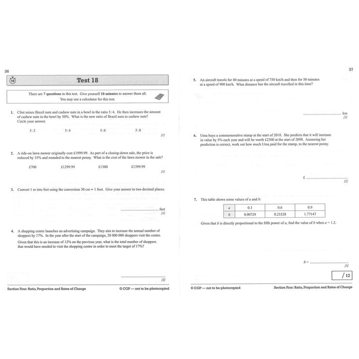 CGP GCSE maths book pack Edexcel Higher, imported from the UK
