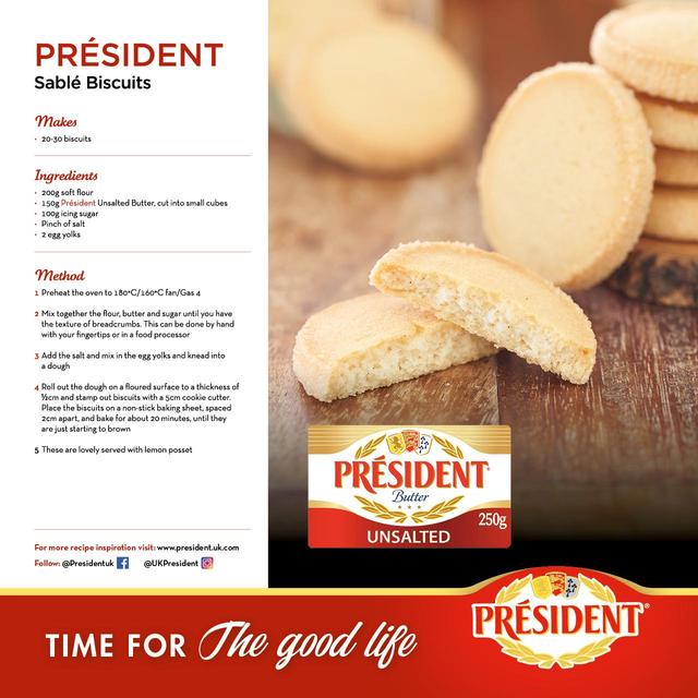 President French Slightly Salted Butter   250g