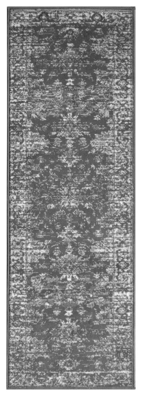 Homemaker Traditional Charcoal Short Pile Runner 67x200cm, UK version