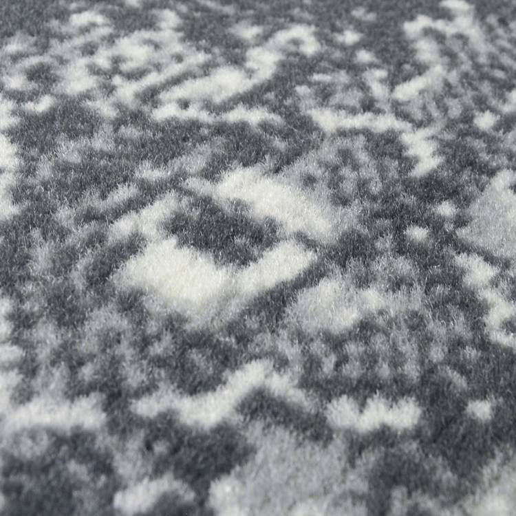 Homemaker traditional charcoal short pile rug 80x150cm - British product