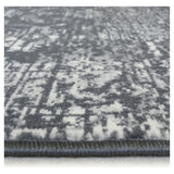Homemaker Traditional Charcoal  Rug - 120x170cm