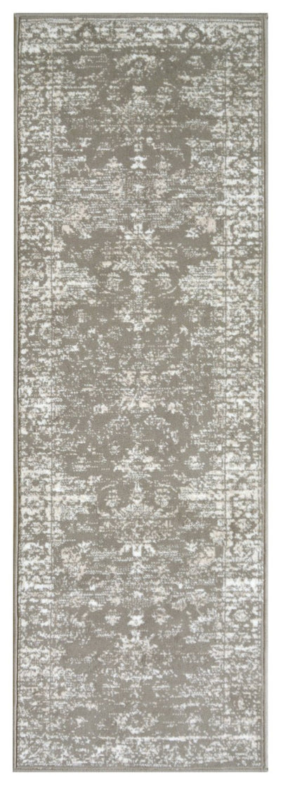 Homemaker Traditioneller Naturfarbener Kurzflor-Läufer-Teppich - 67x200cm