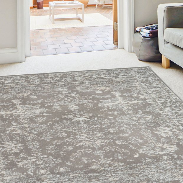 Homemaker traditional natural short pile rug 120x170cm, UK version