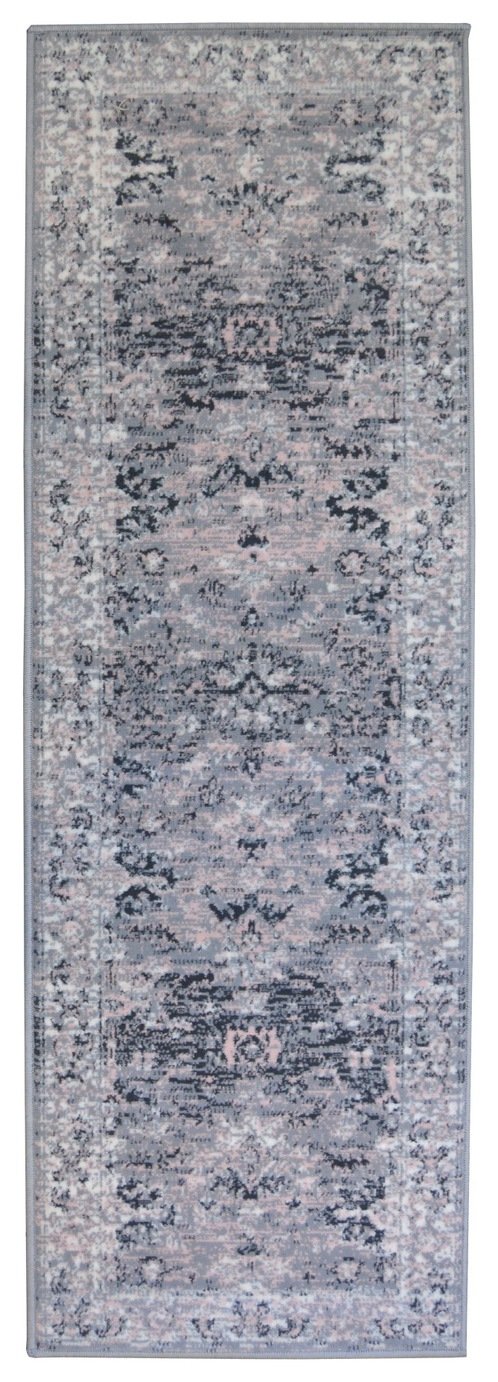 Homemaker Traditional Grey Blush runner 67x200cm, UK version
