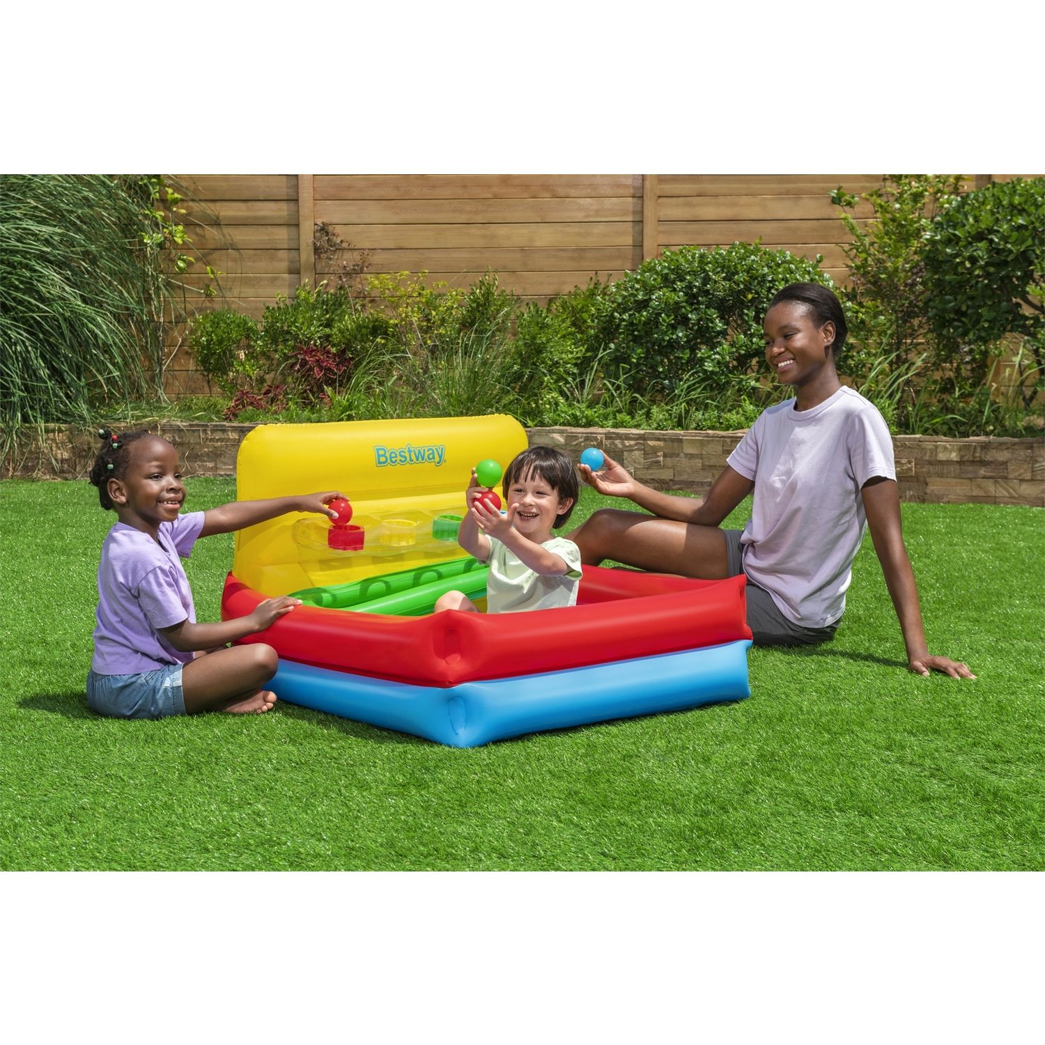Bestway Sort N' Play Ball Pit with 15 balls - British product