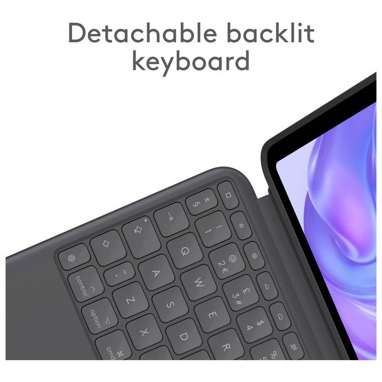 Logitech Combo Touch keyboard case for iPad Pro 11 inch, imported from the UK