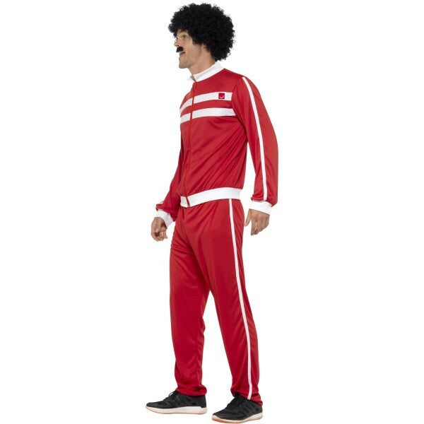 Smiffys Scouser Tracksuit red white costume - British product