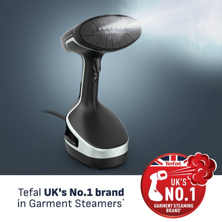 Tefal Access Steam Force handheld garment steamer - British product