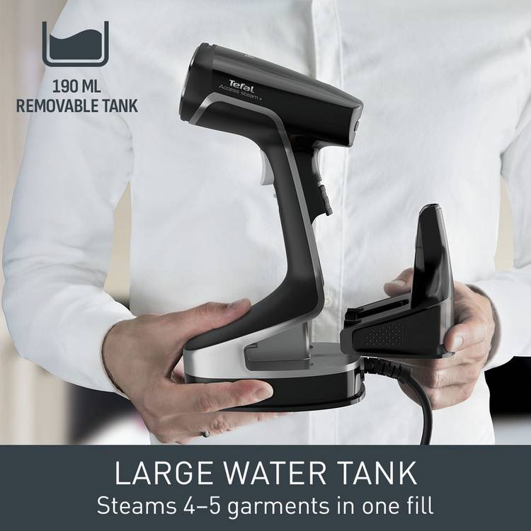 Tefal Access Steam Force handheld garment steamer - British product