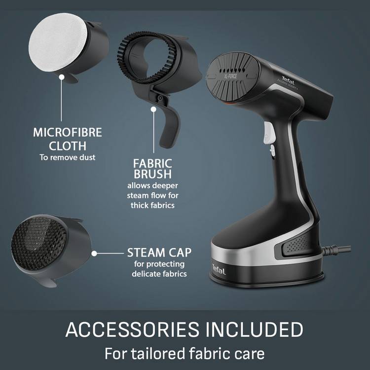 Tefal Access Steam Force handheld garment steamer - British product