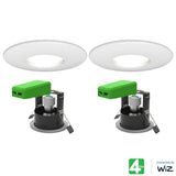 4lite WiZ smart downlight pack of 2 - British product