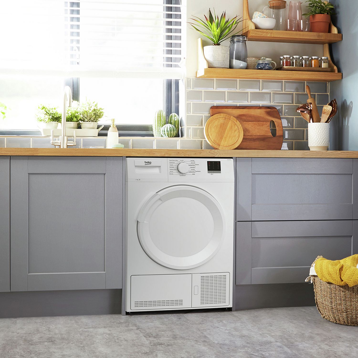 Beko tumble dryer white 7KG - British product