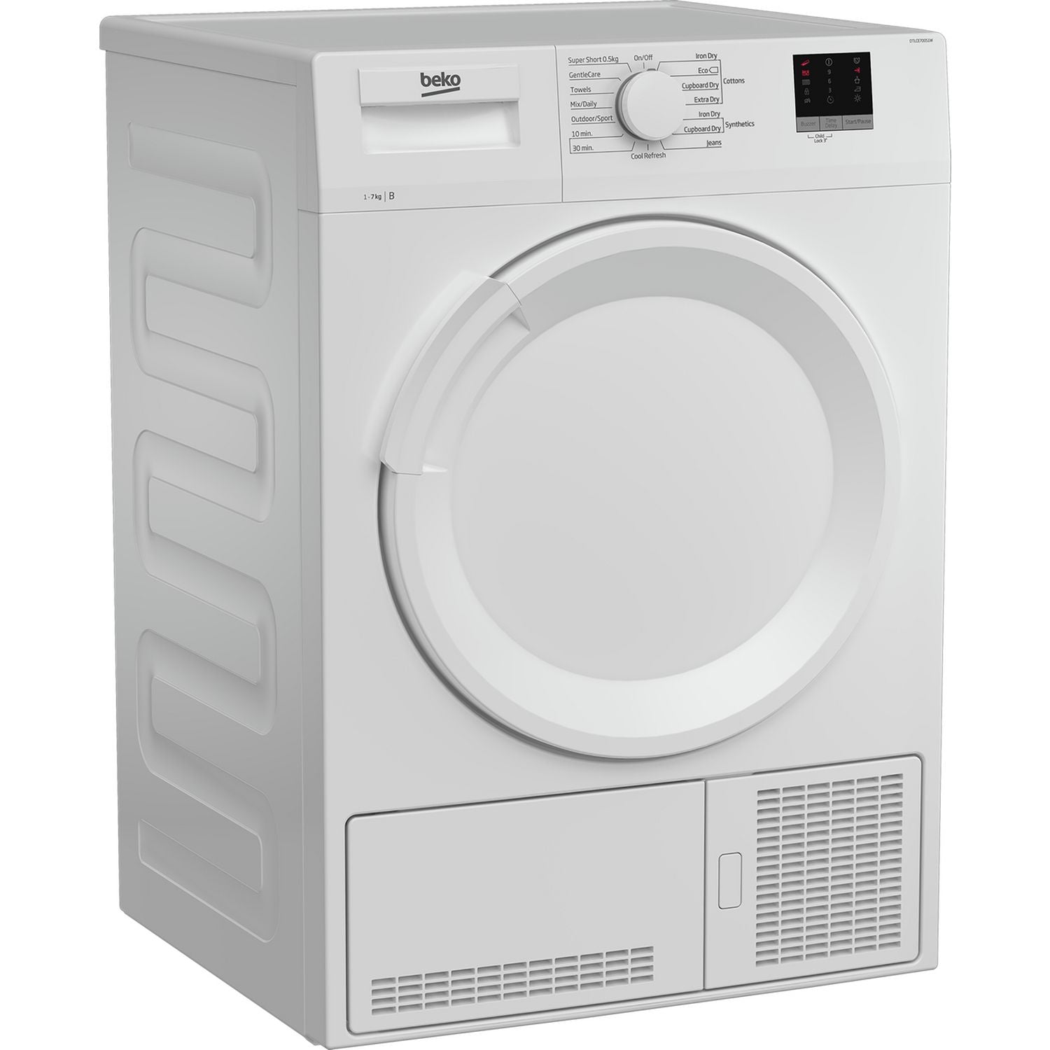 Beko tumble dryer white 7KG - British product
