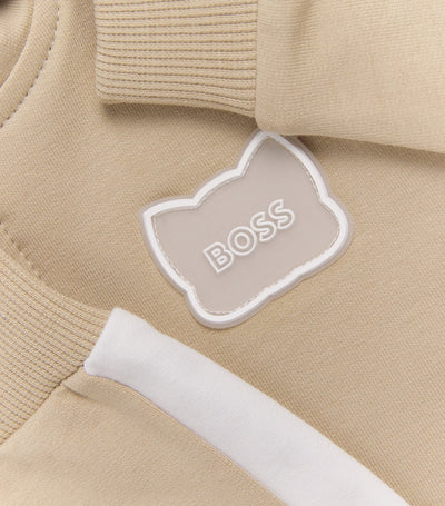 مجموعة ملابس أطفال من Harrods BOSS Kidswear تيشيرت قطني، سروال، وسترة (من 3-18 شهرًا) - تسوق عبر الإنترنت من McGrocer