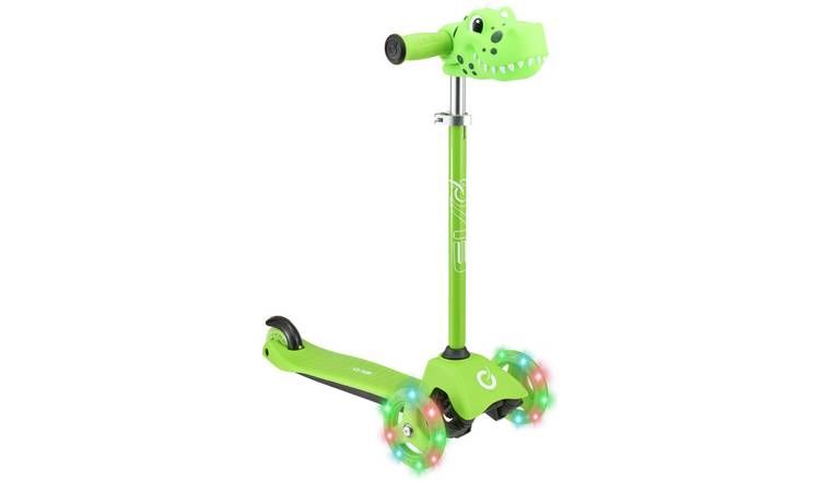 EVO Dino Mini Cruiser 3 Wheel Scooter - Green GOODS Argos