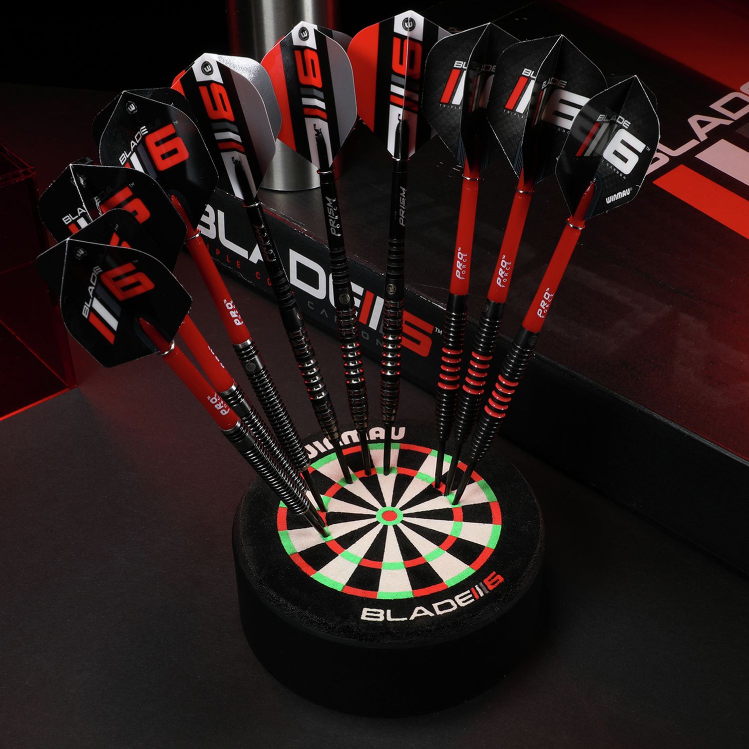 Winmau mini dartboard dart holder 10cm, imported from the UK