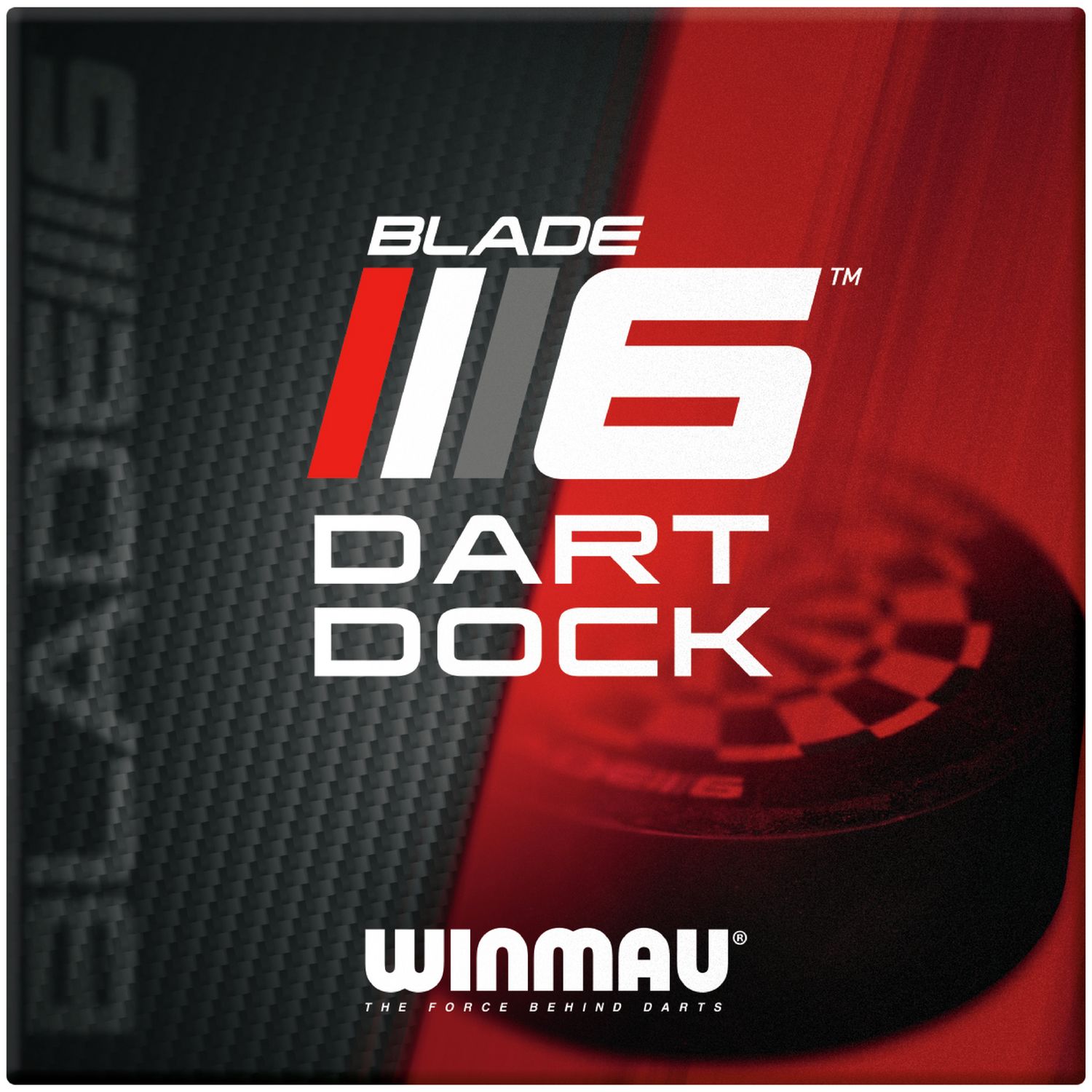 Winmau mini dartboard dart holder 10cm, imported from the UK