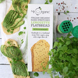 Mr Organic Rosemary Linguette Flatbread   150g