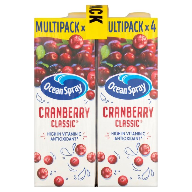 Ocean Spray Cranberry Classic Juice Drink   4 x 1L GOODS M&S   