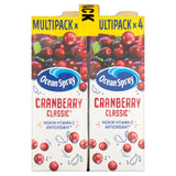 Ocean Spray Cranberry Classic Juice Drink   4 x 1L GOODS M&S   