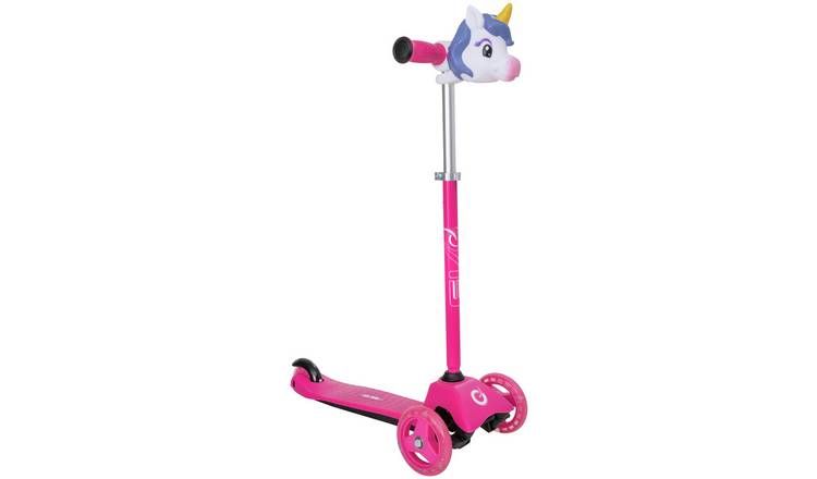 EVO Unicorn Mini Cruiser 3 Wheel Scooter - Pink