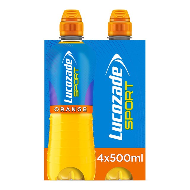 Lucozade Sport Drink Orange   4 x 500ml GOODS M&S   