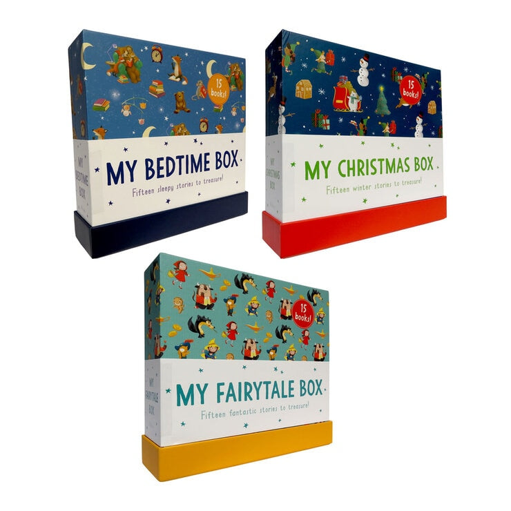 Keepsake box of 15 children's paperback books - British product