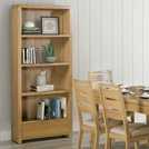 Julian Bowen oak tall bookcase, UK version