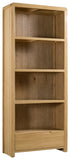 Julian Bowen oak tall bookcase, UK version