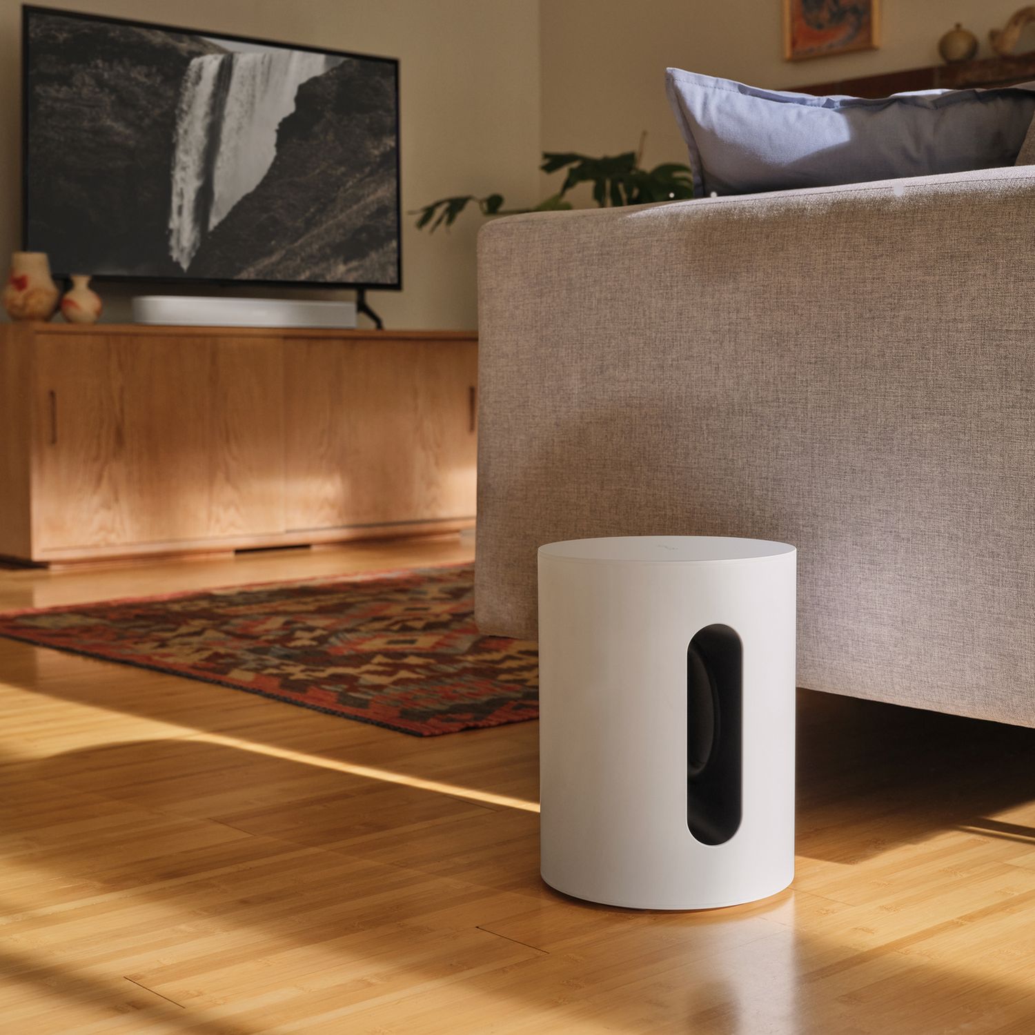 Sonos Sub Mini wireless subwoofer white compact (British brand)