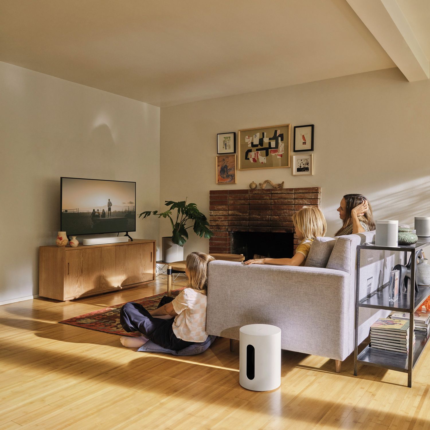 Sonos Sub Mini wireless subwoofer white compact (British brand)