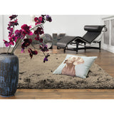 Plush Taupe Rug, in 2 Sizes GOODS Costco UK