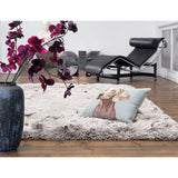 Plush Silver Rug, in 2 Sizes GOODS Costco UK