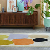 Habitat cream geometric rug 120x170cm, UK version