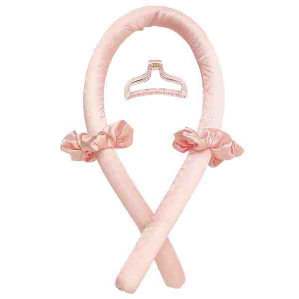 Luvyah Cosmetics heatless curl roller headband set satin (British brand)