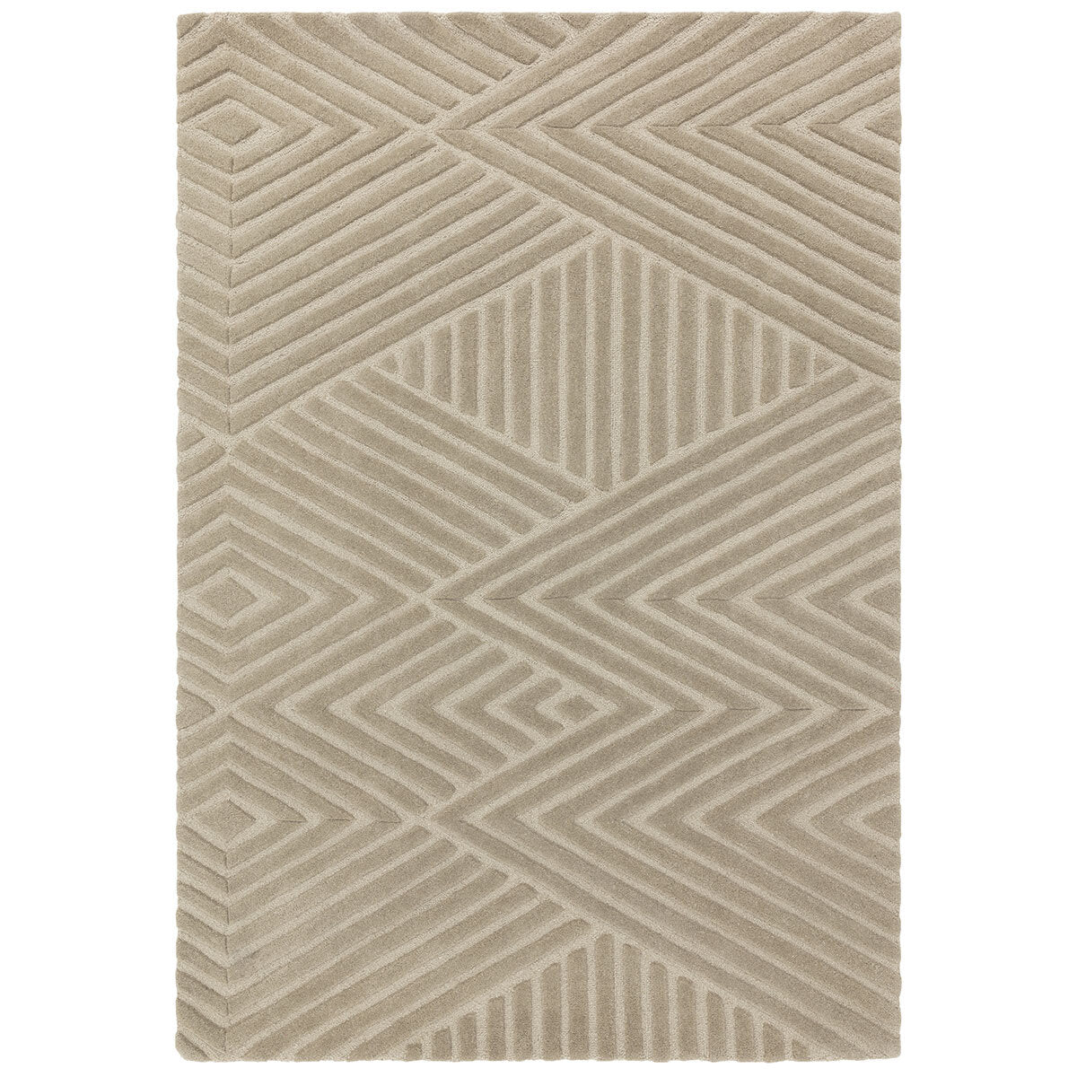 Hague Taupe Rug, in 3 Sizes GOODS Costco UK