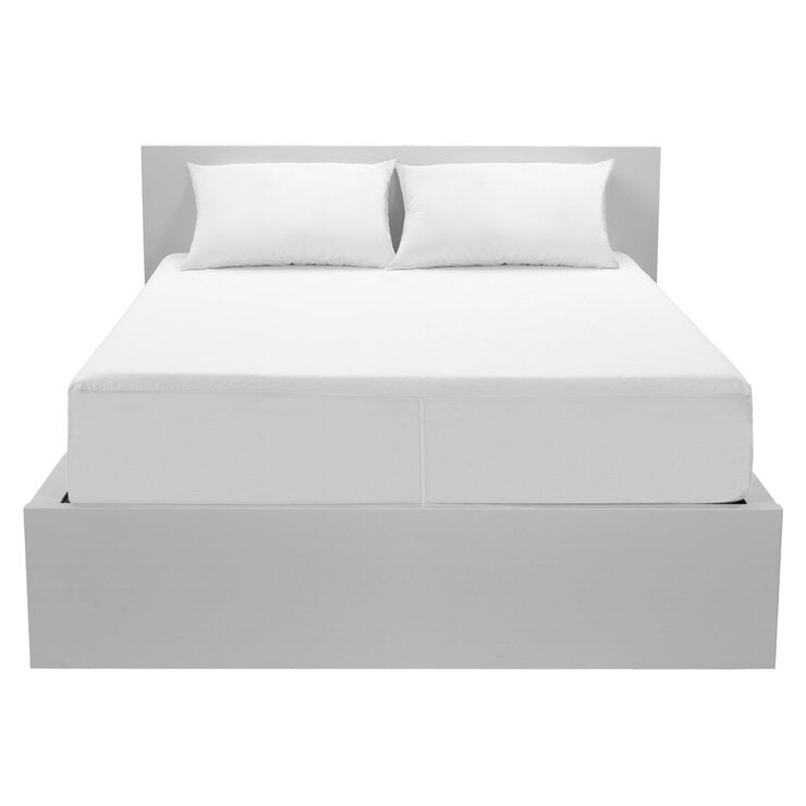 Protect-A-Bed Tencel mattress protector small double white, imported from the UK