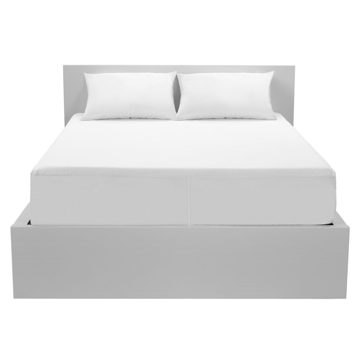 Protect-A-Bed Tencel mattress protector small double white, imported from the UK